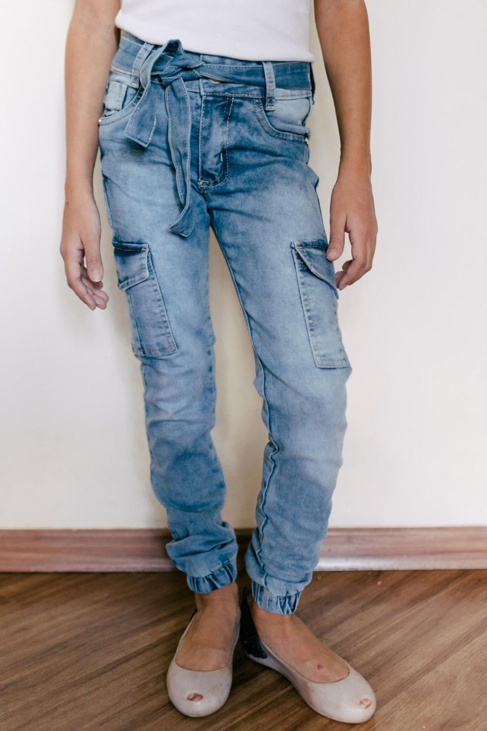 jogger feminina jeans