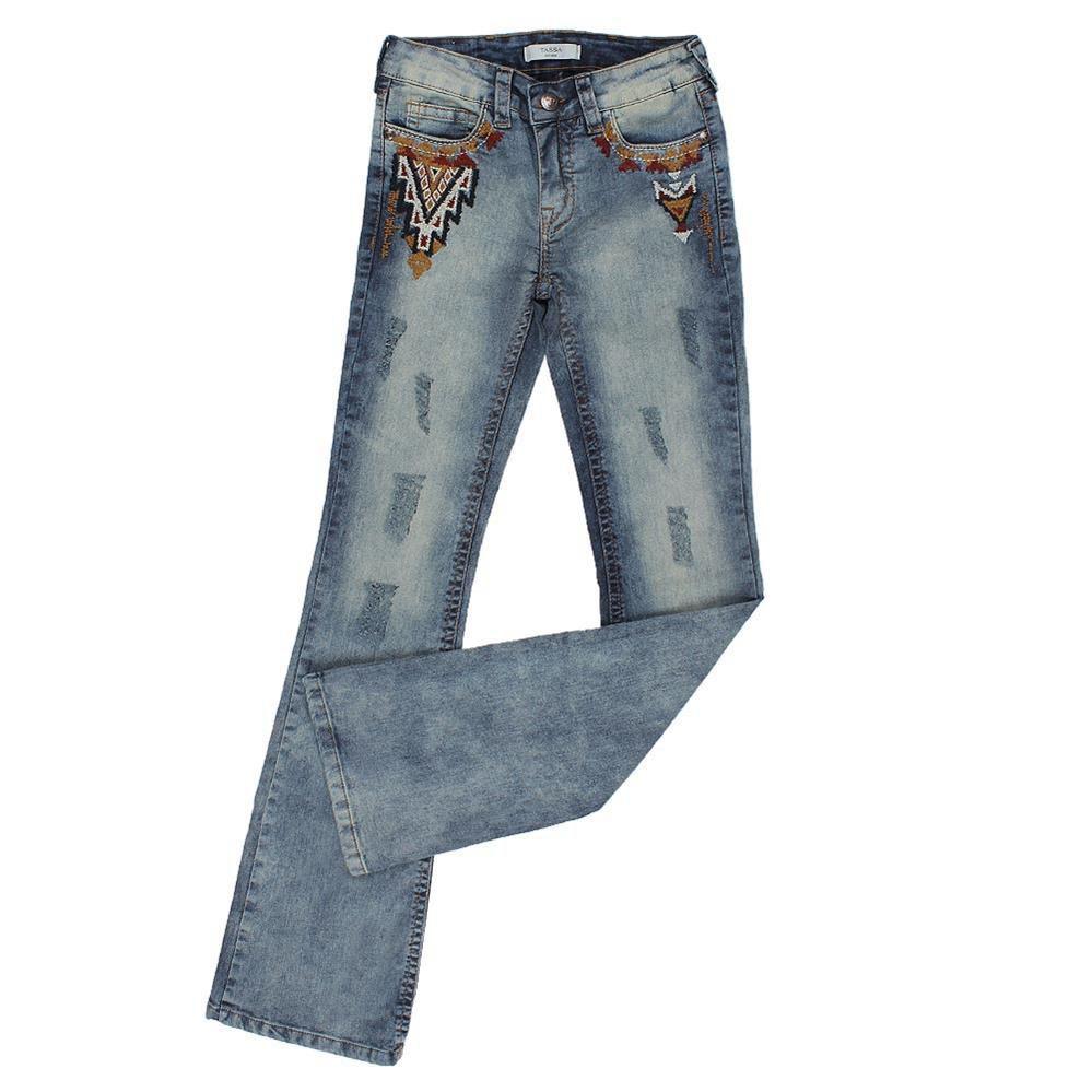 camisa jeans feminina manchada