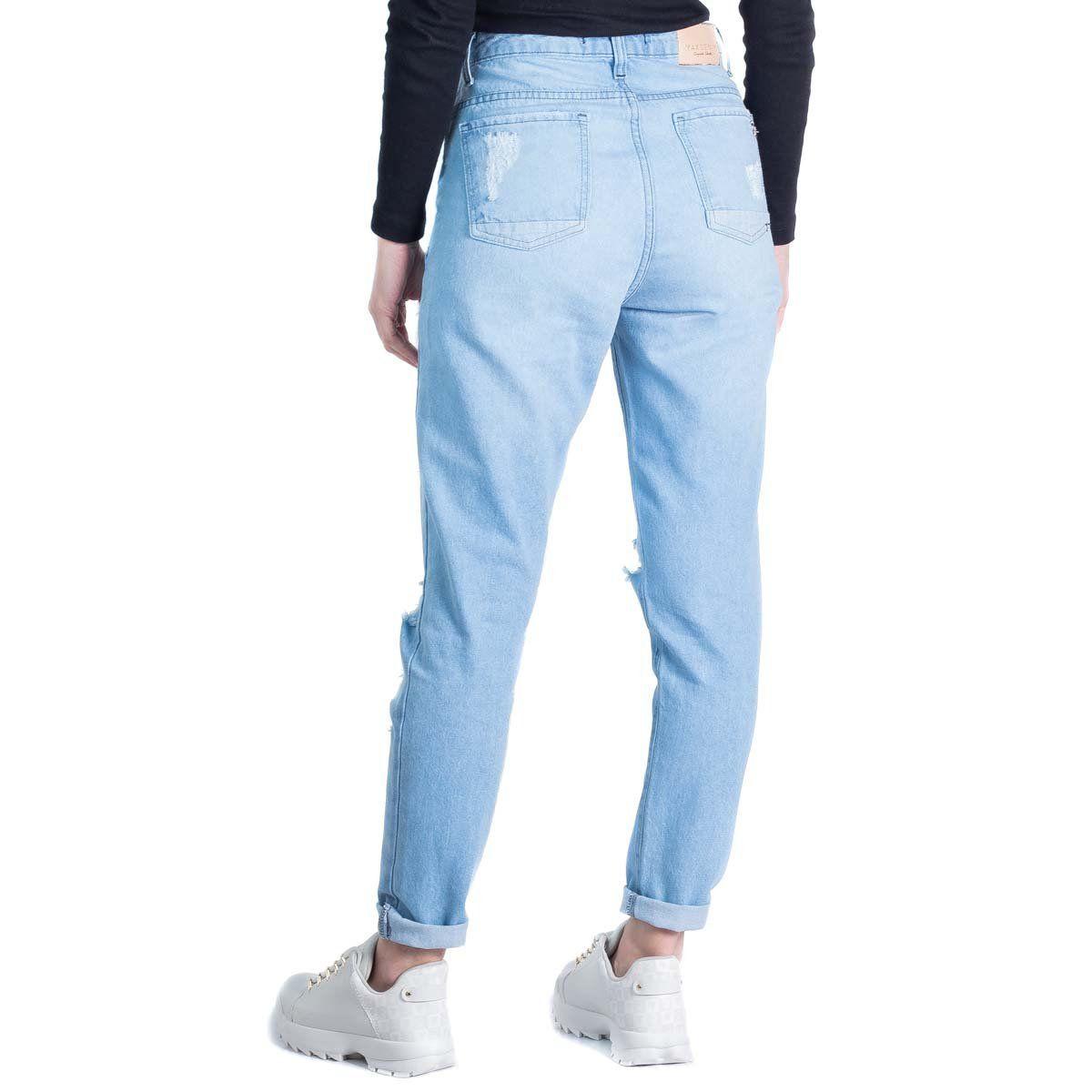 calça jeans flare feminina max denim