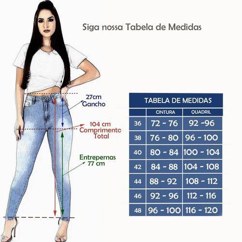 calça jeans feminina cintura alta 46