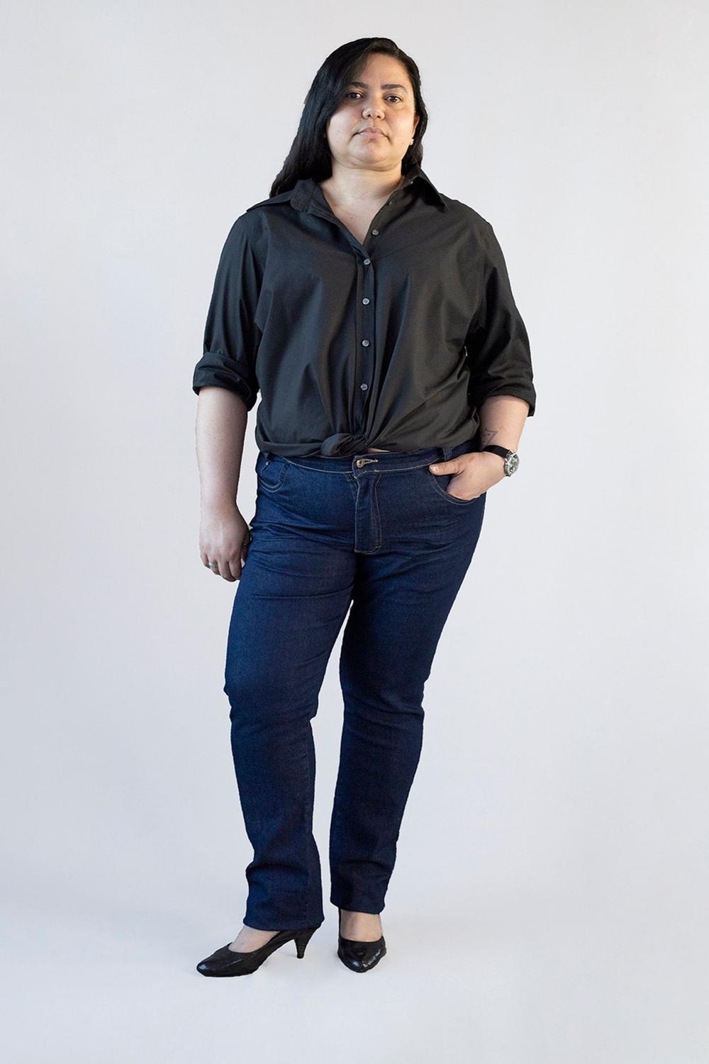 calça jeans feminina 52