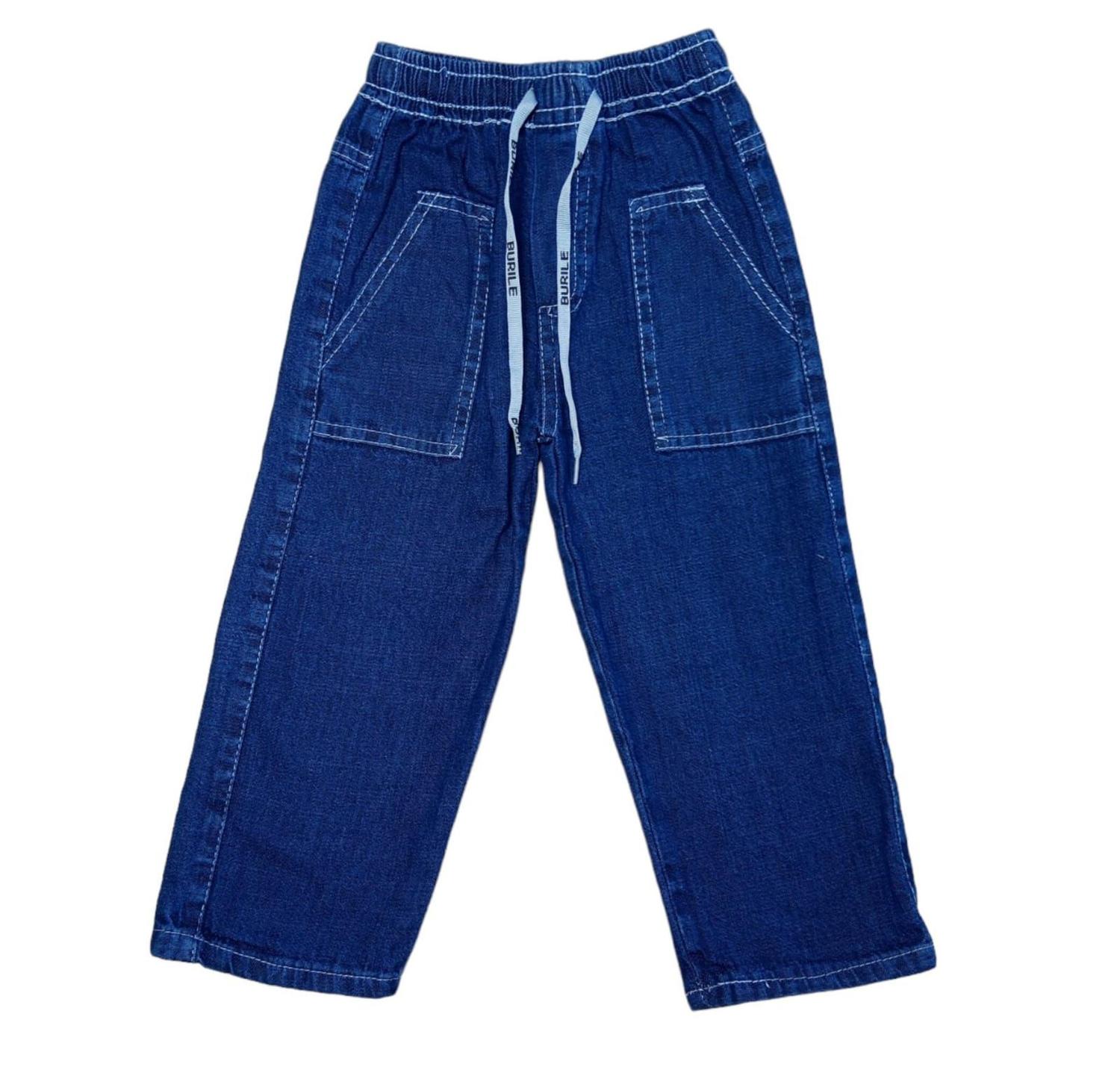 jeans infantil calÃ§a de amarrar jeans
