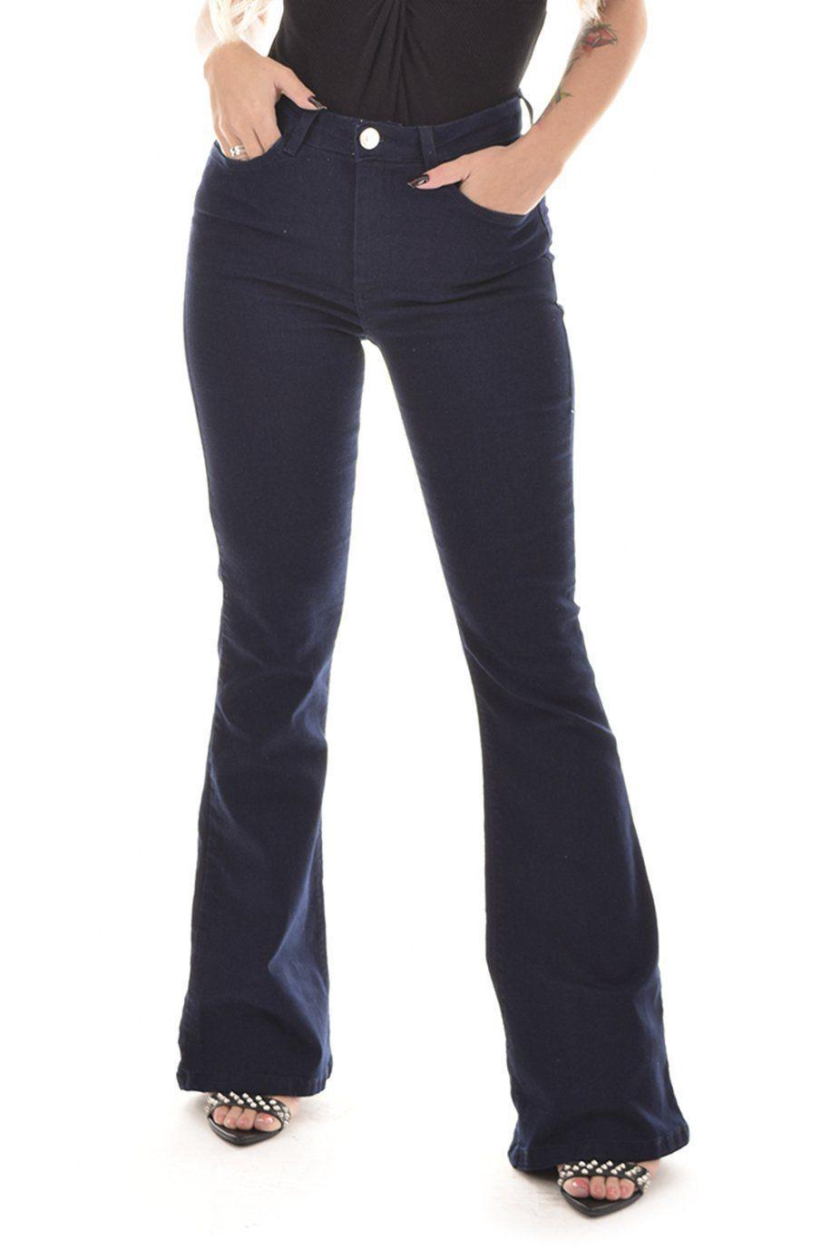 calça boxer jeans feminina