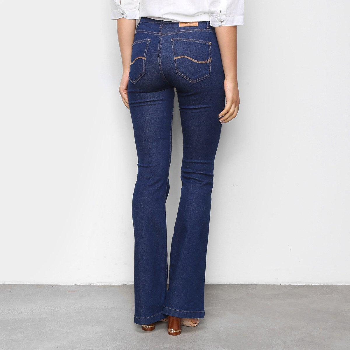 calça jeans malwee feminina flare