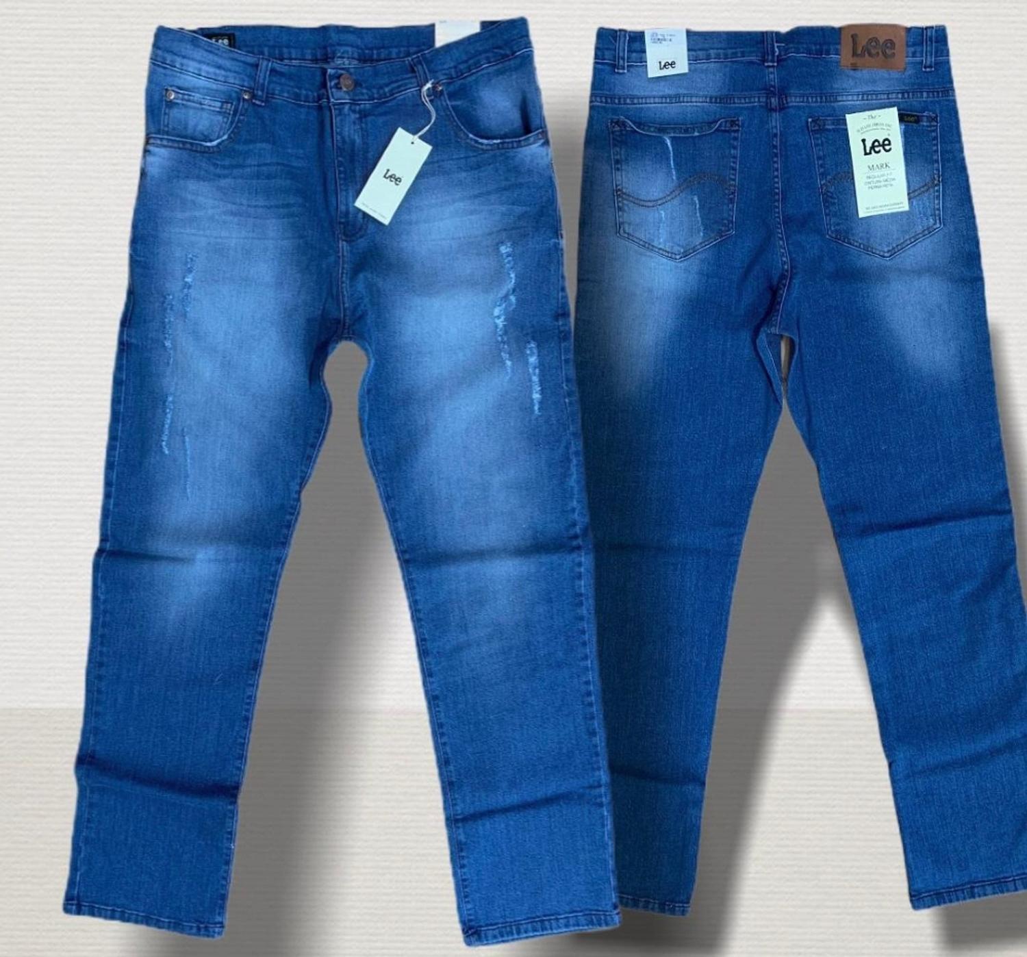 calças jeans masculina lee