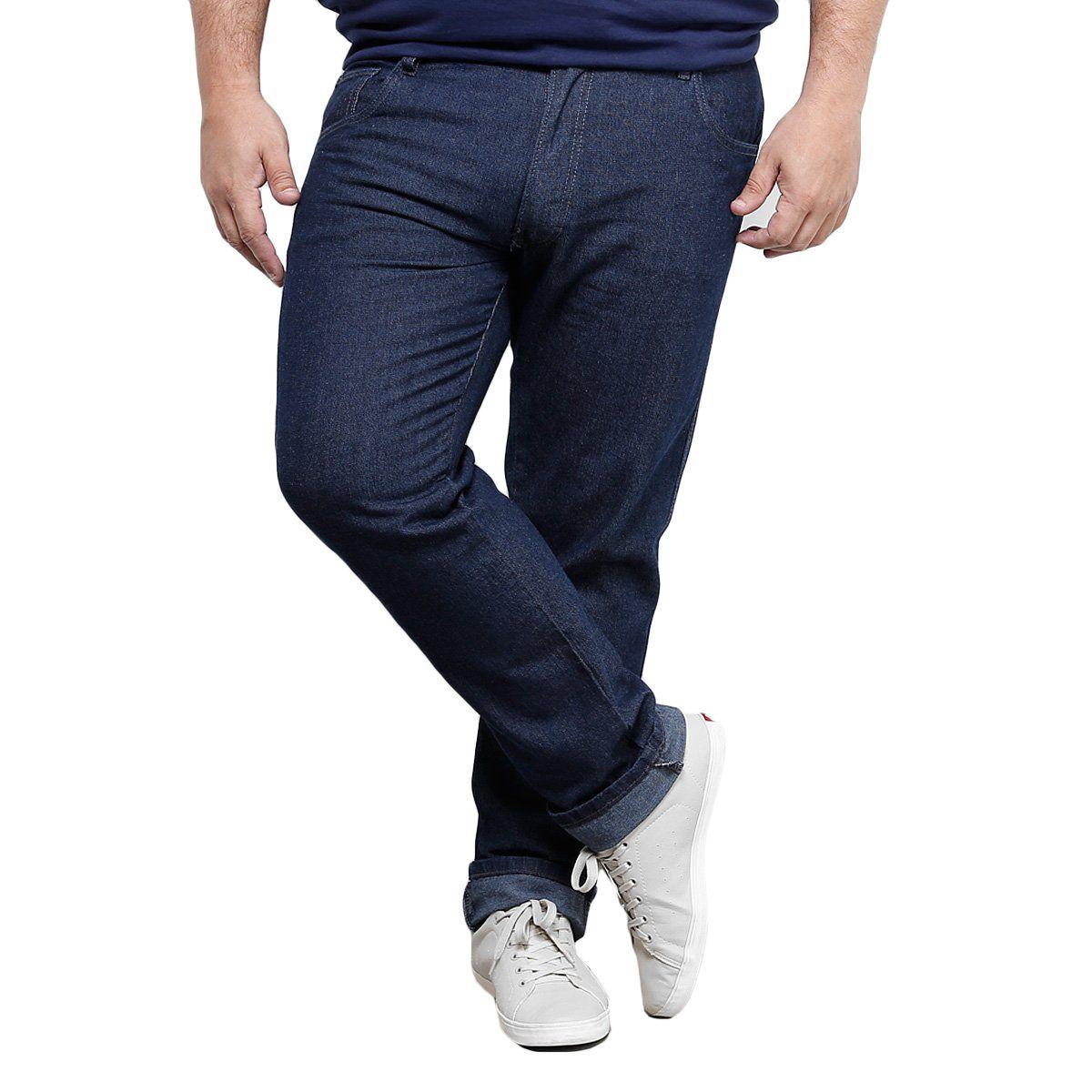 calça jeans plus size com elastano