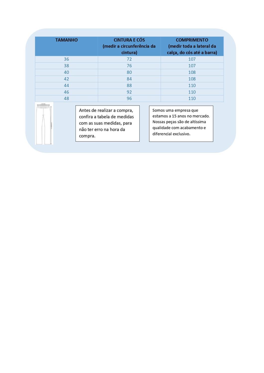 Roupas Masculinas Tabela Tamanho PÃ© Calça Jeans Masculina Skinny