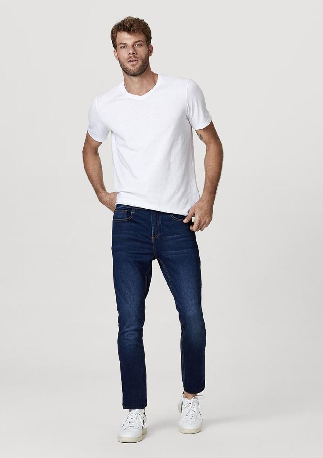 calça super skinning masculina hering