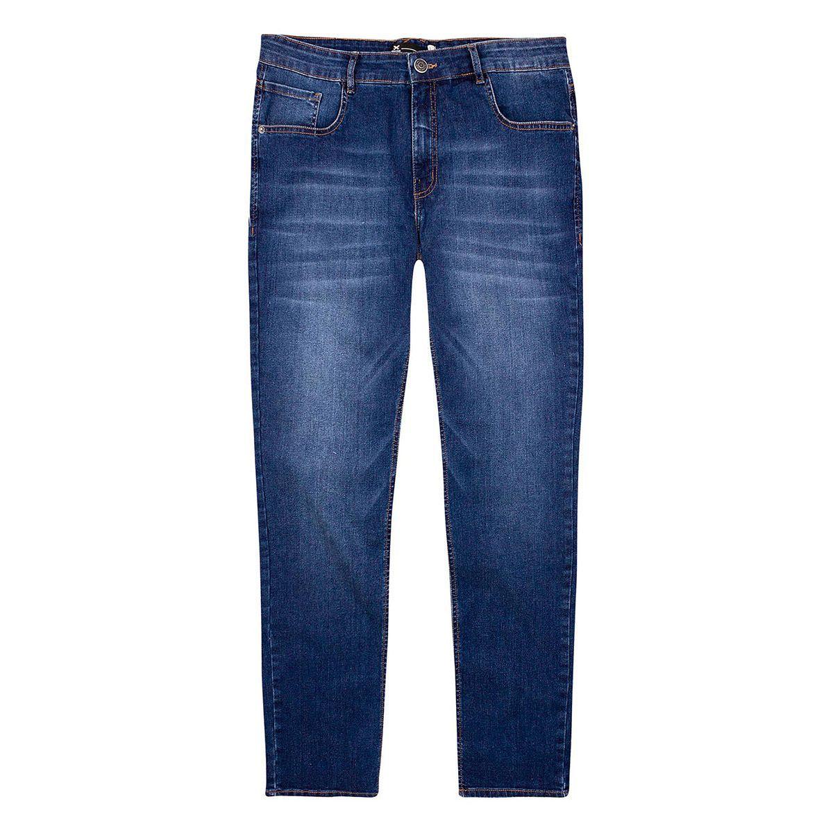 calça jeans masculina tradicional hering