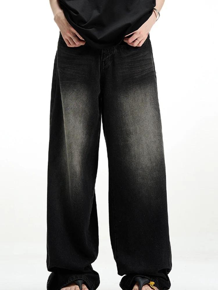 Plus Size CalÃ§a Larga Hip Hop Masculina Calça Jeans Masculina