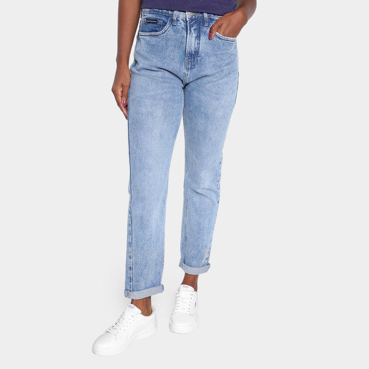 Calvin Klein Marcas Boas De Roupas Femininas Calça Jeans Mom
