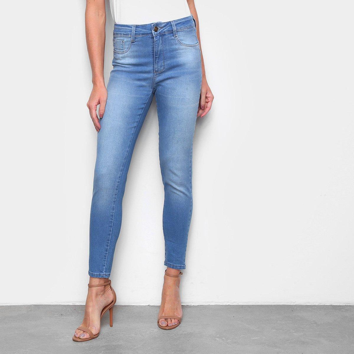 calças jeans sawary cintura alta