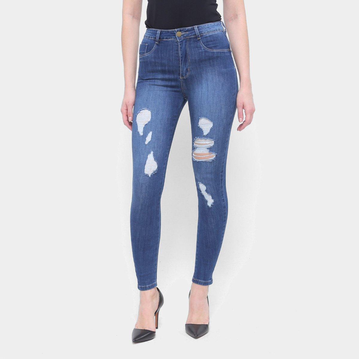 calça jeans legging super lipo