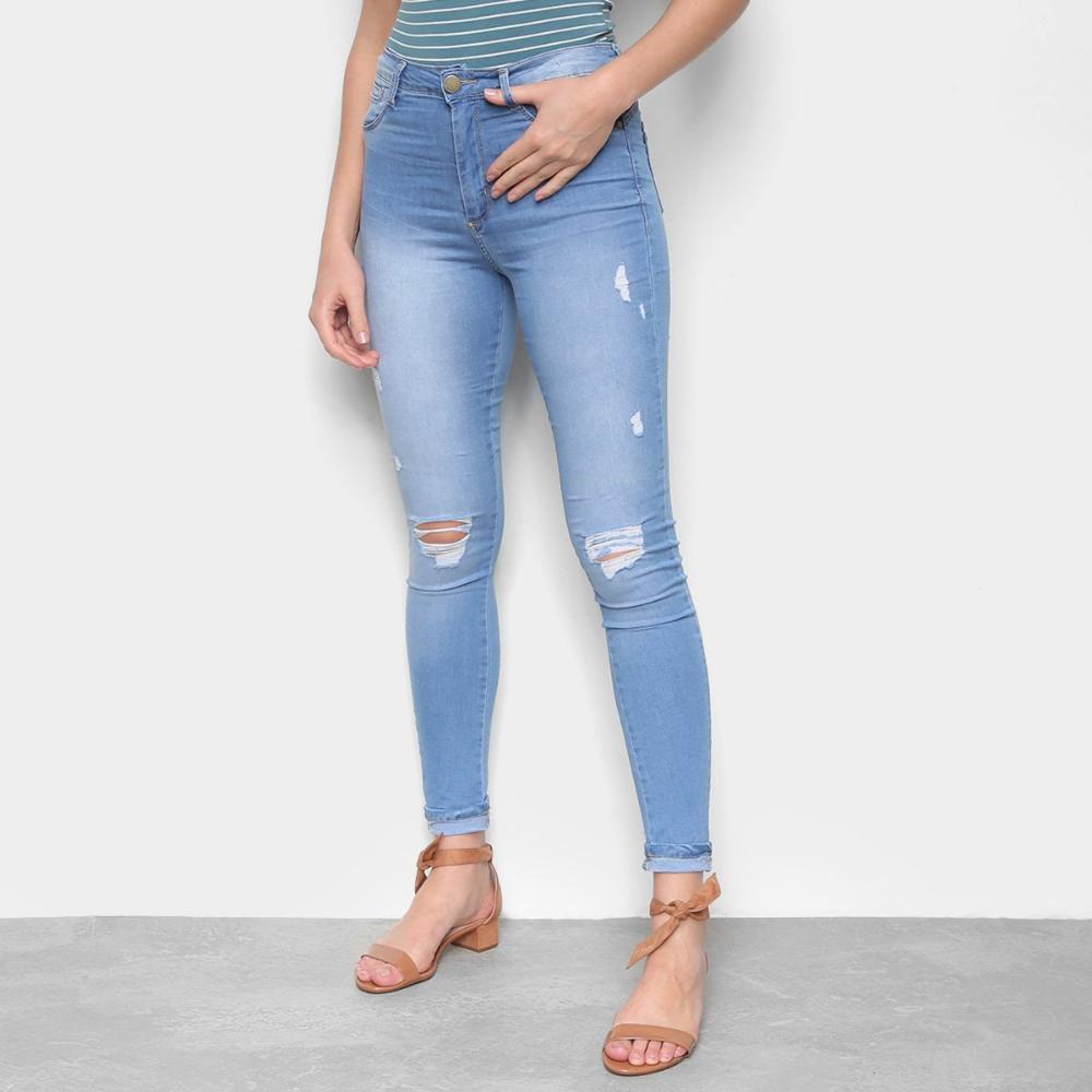 calça push up feminina em jeans