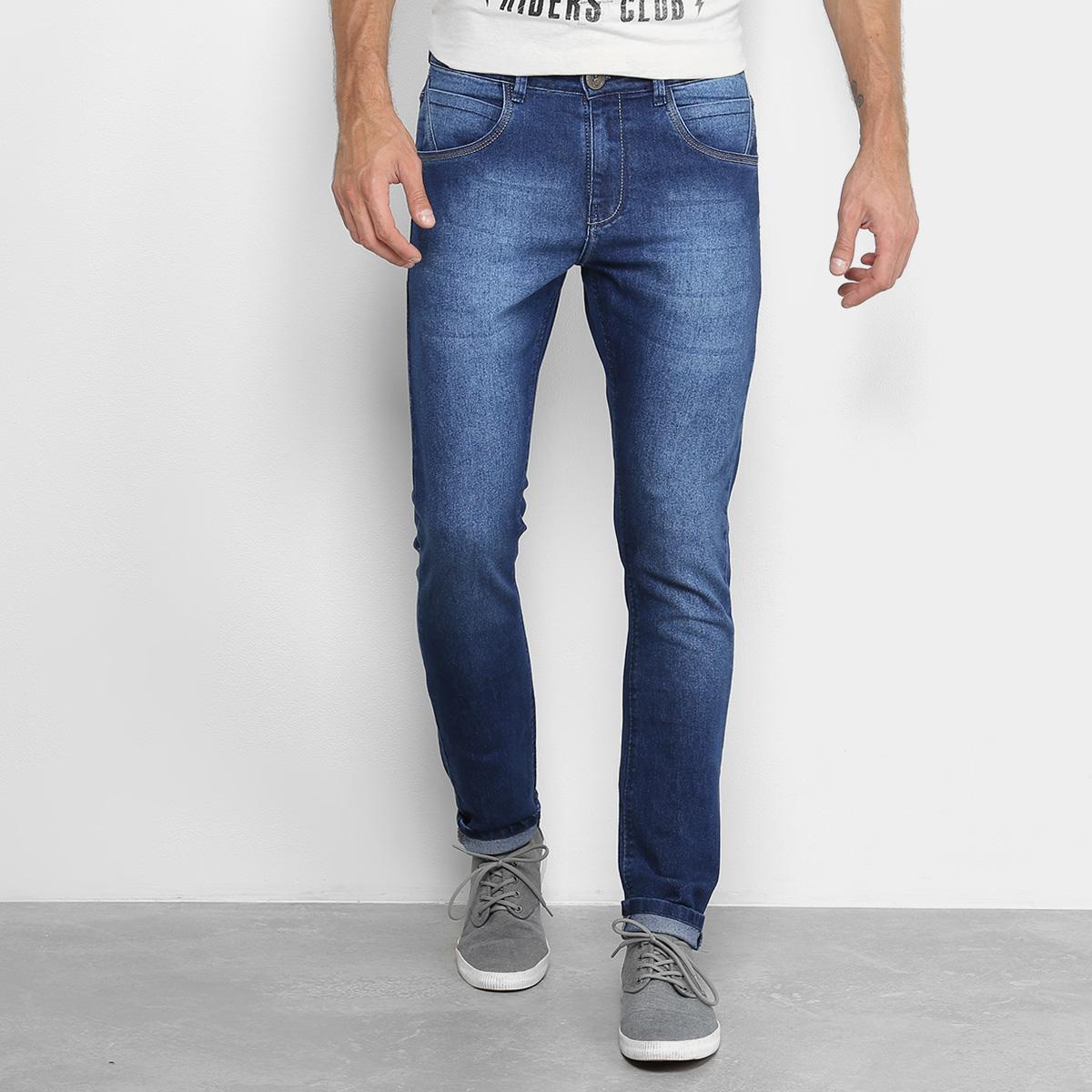 calça jeans masculina opera rock