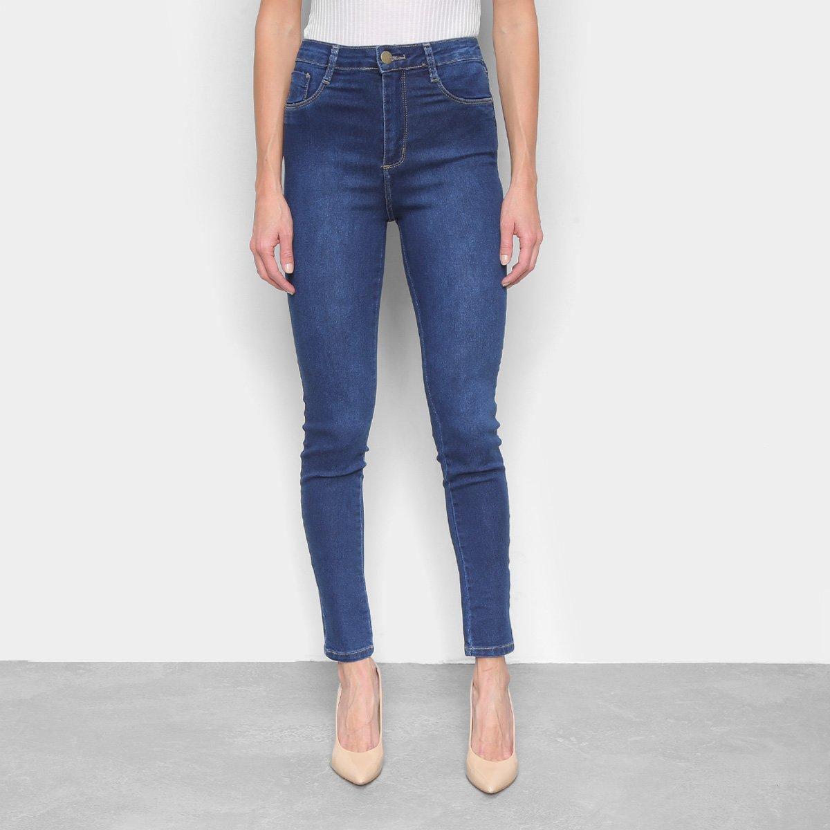 calças jeans sawary cintura alta