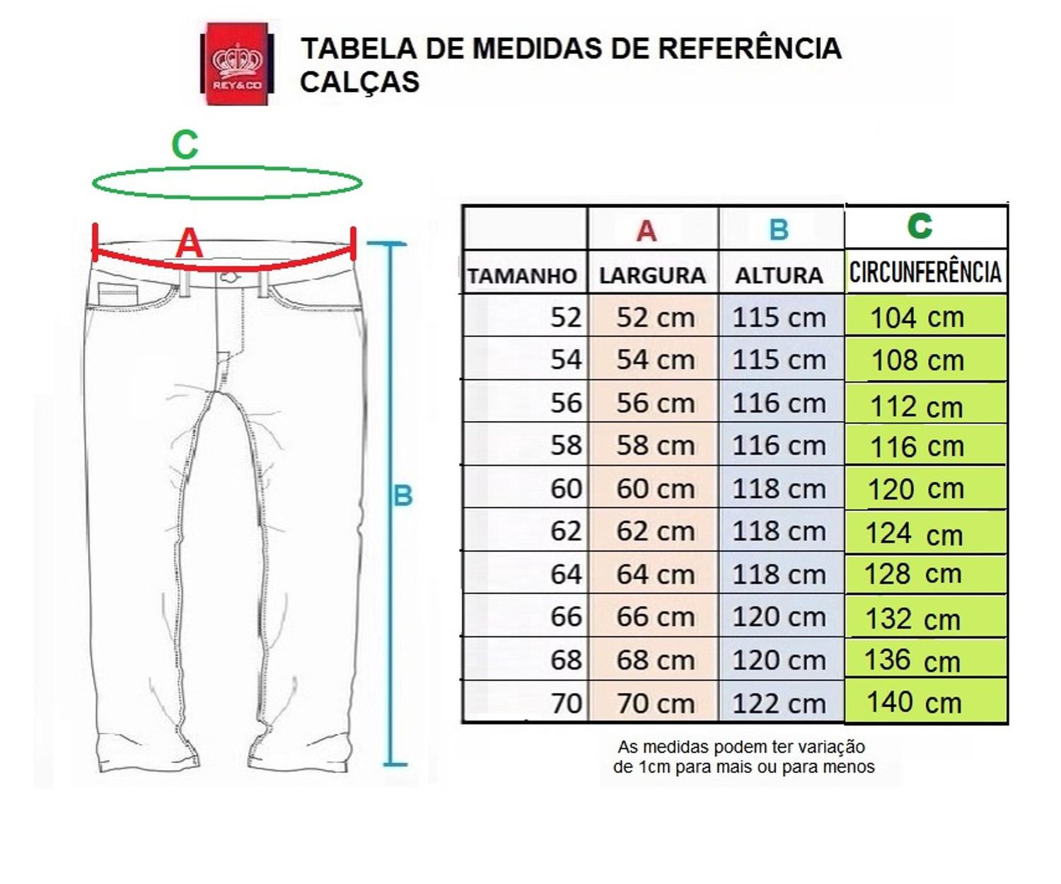 Calça Masculina CalÃ§a Jeans Plus Size Tamanho 54 Clearance Calça