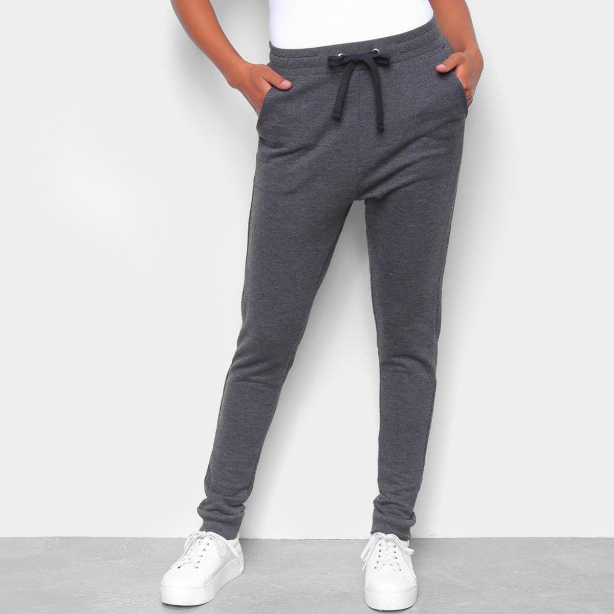 calça jogger de moletom feminina