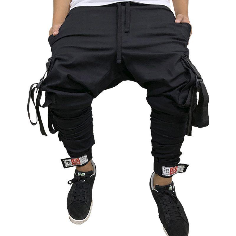 calça masculina jogger preta