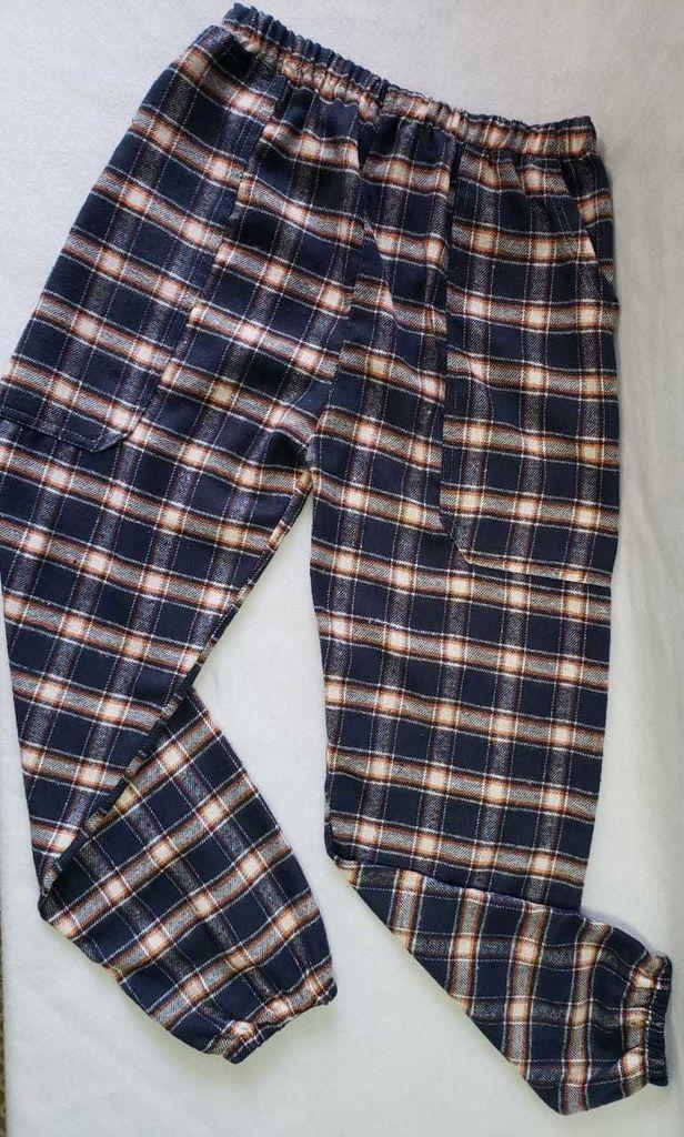 calça cargo xadrez