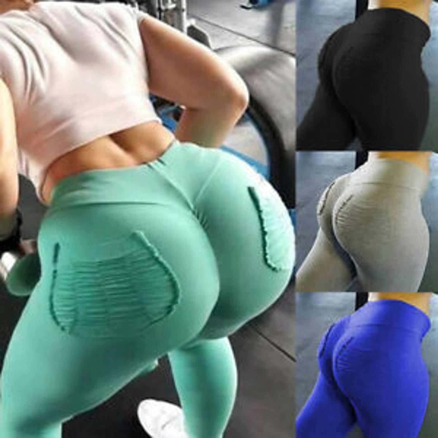 calça legging levanta bumbum elástico e bolsos traseiros leg yoga pant -  FTN - Calça Esportiva - Magazine Luiza