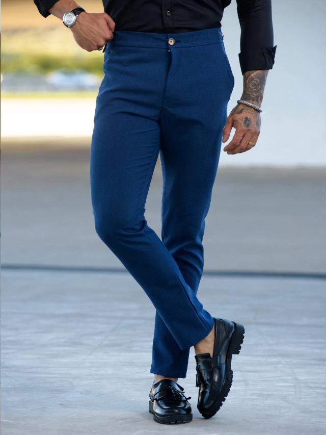 Look Masculino CalÃ§a Social Para Homens Roupa Social CalÃ§as De