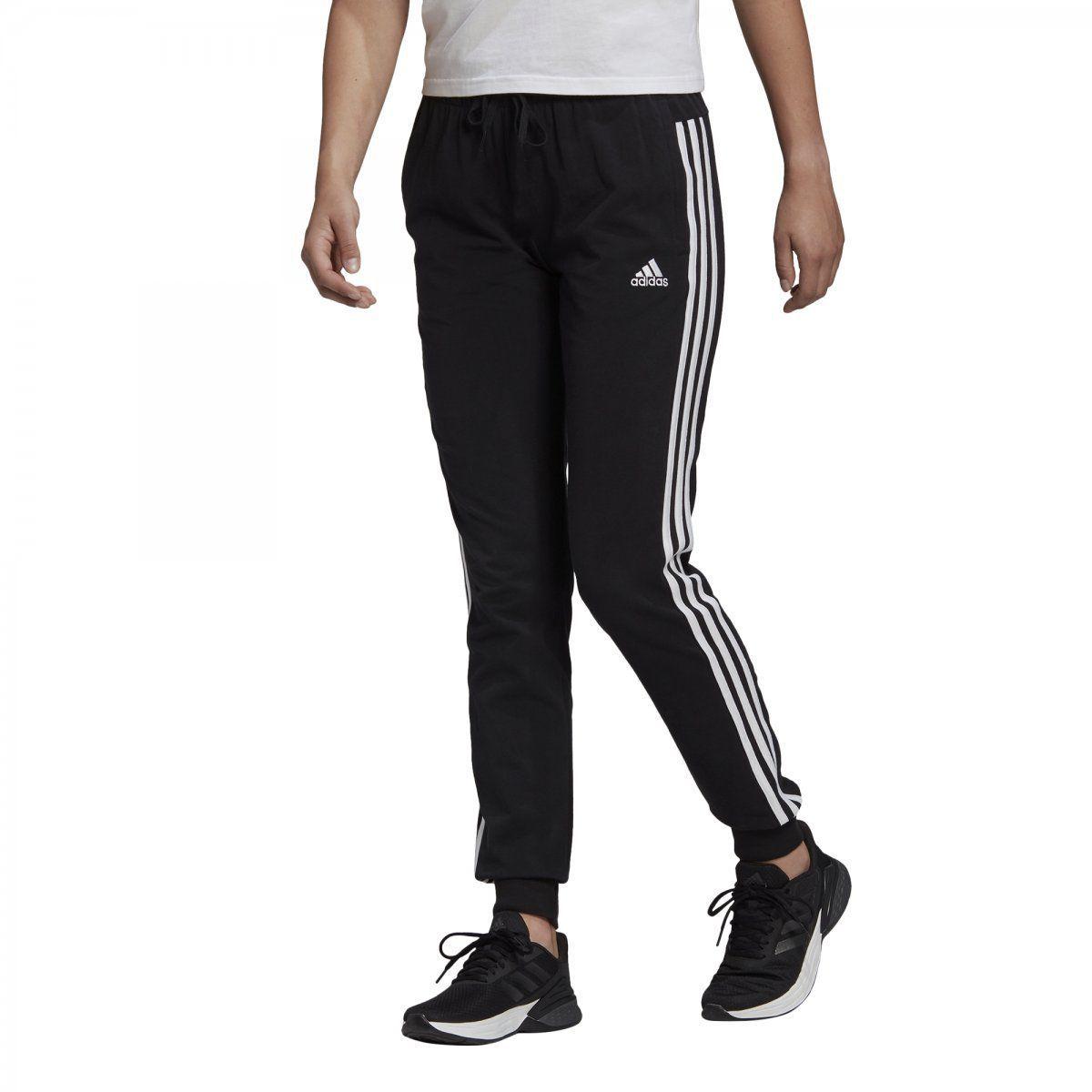 calca moletom preta adidas