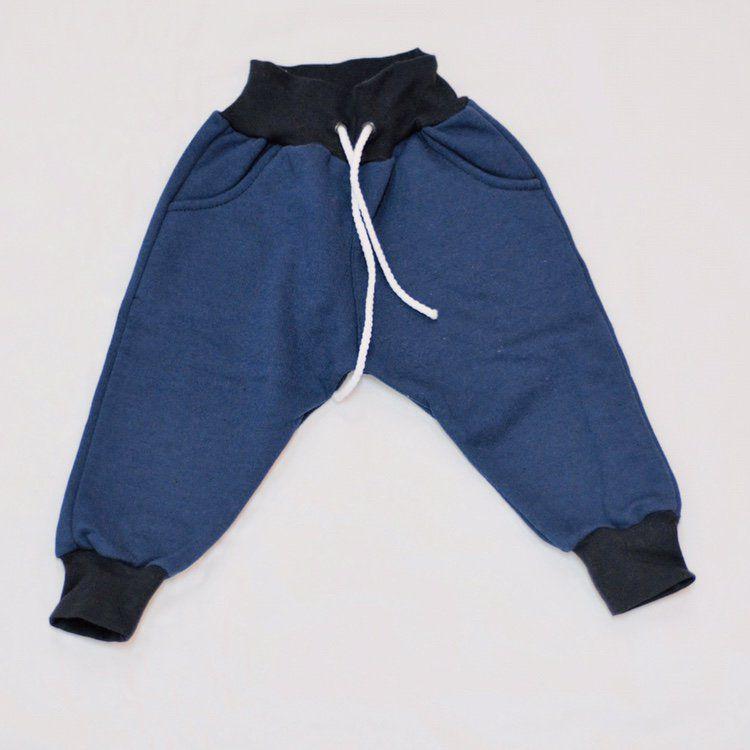calça moletom azul marinho
