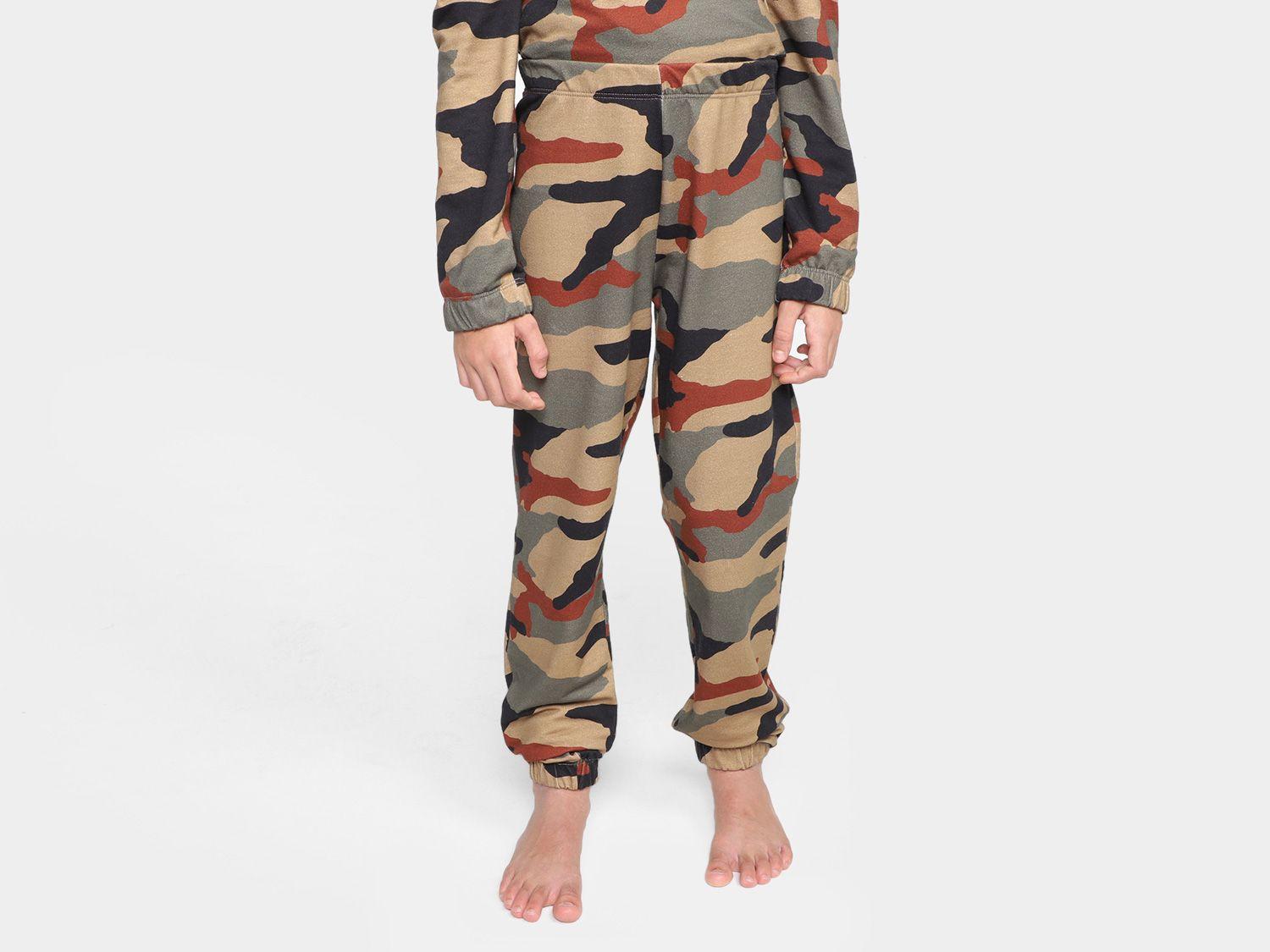 Calça Moletom Infantil Vista Magalu Estampada