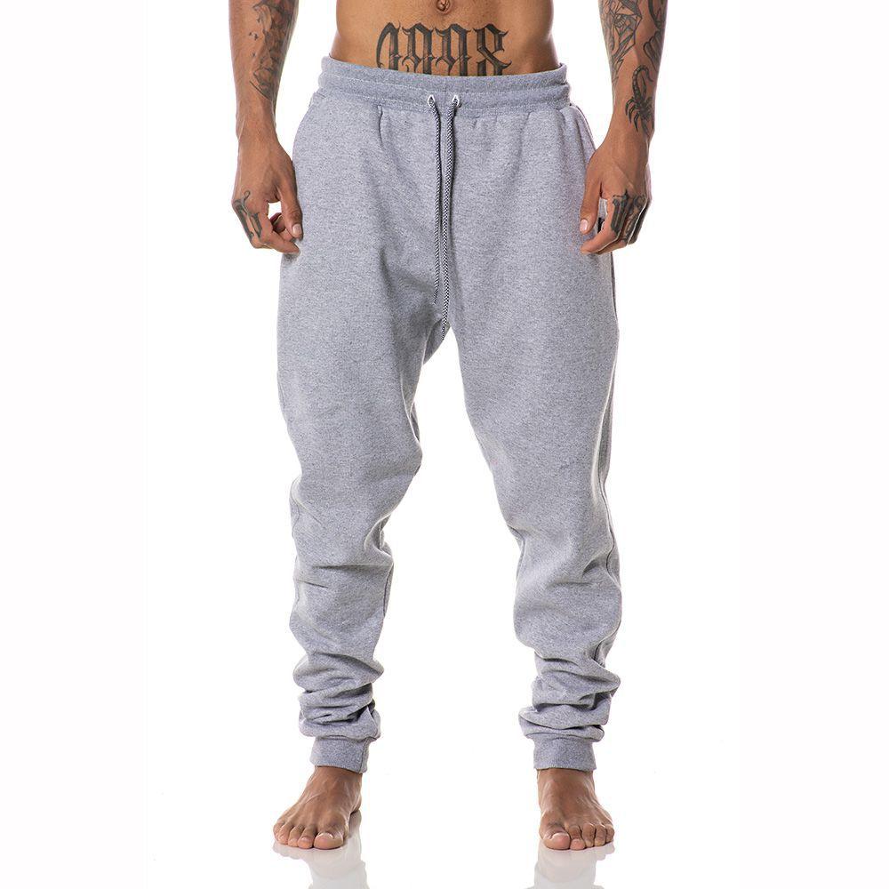 Moletom Cinza CalÇa De Abrigo Masculina Calça Moletom Masculina