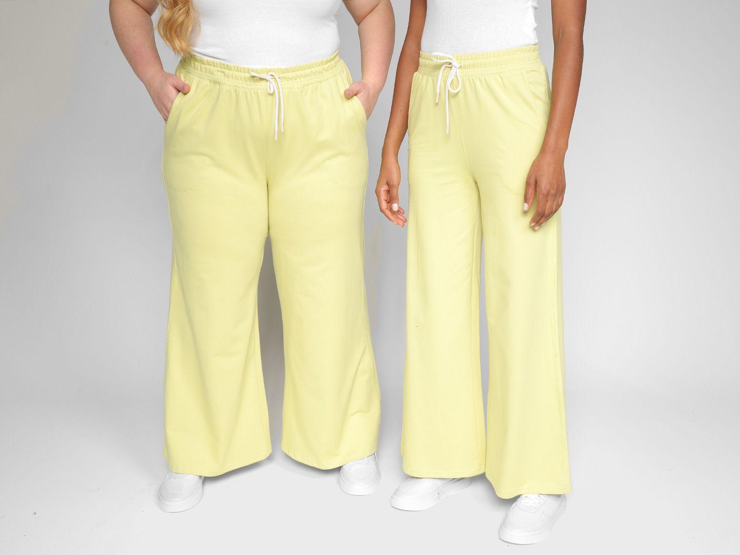 Calça Moletom Vista Magalu Wide Leg