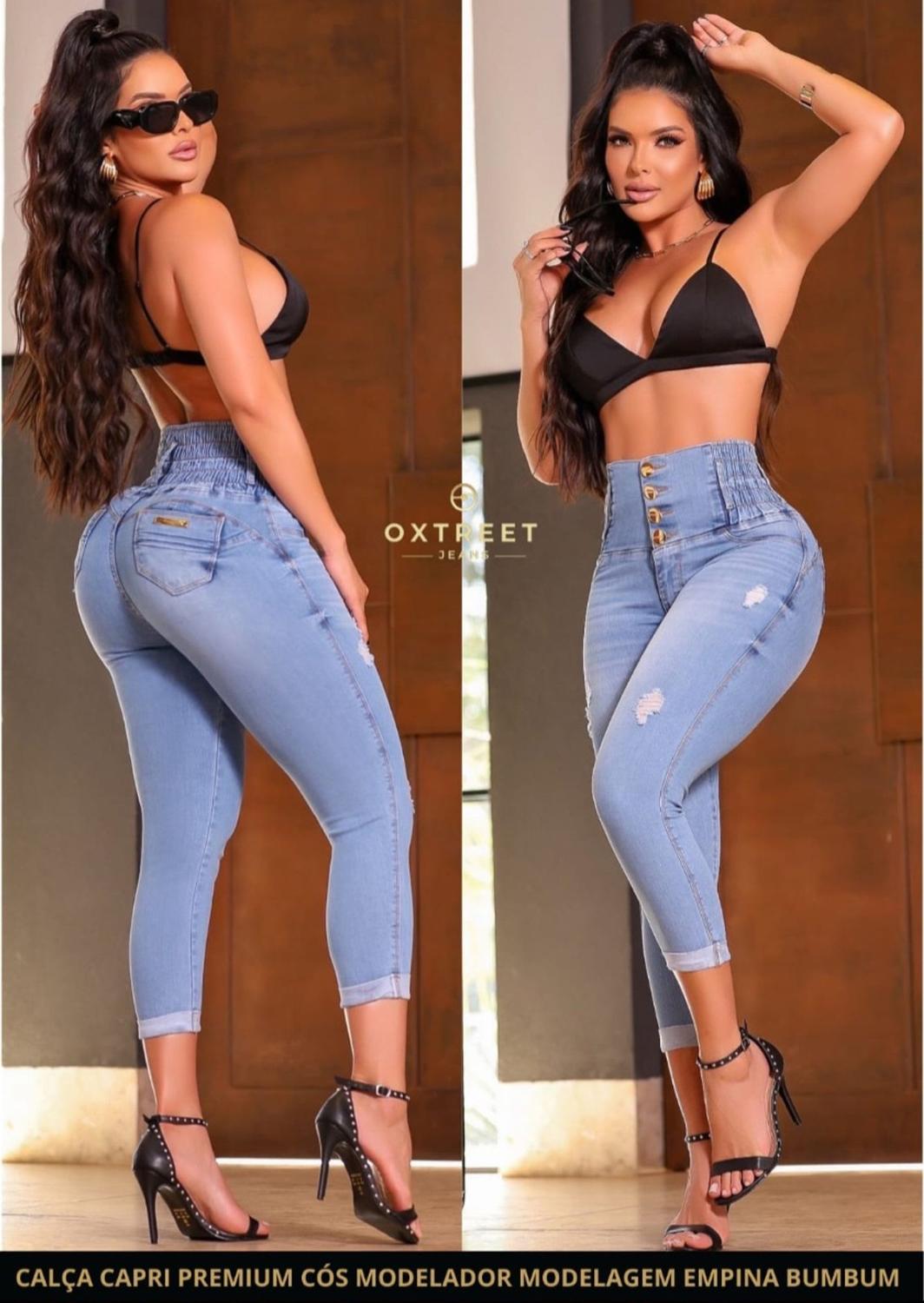 Calça Feminina Fotos De CalÇa Meia Canela Moda CalÃ§a Na Canela