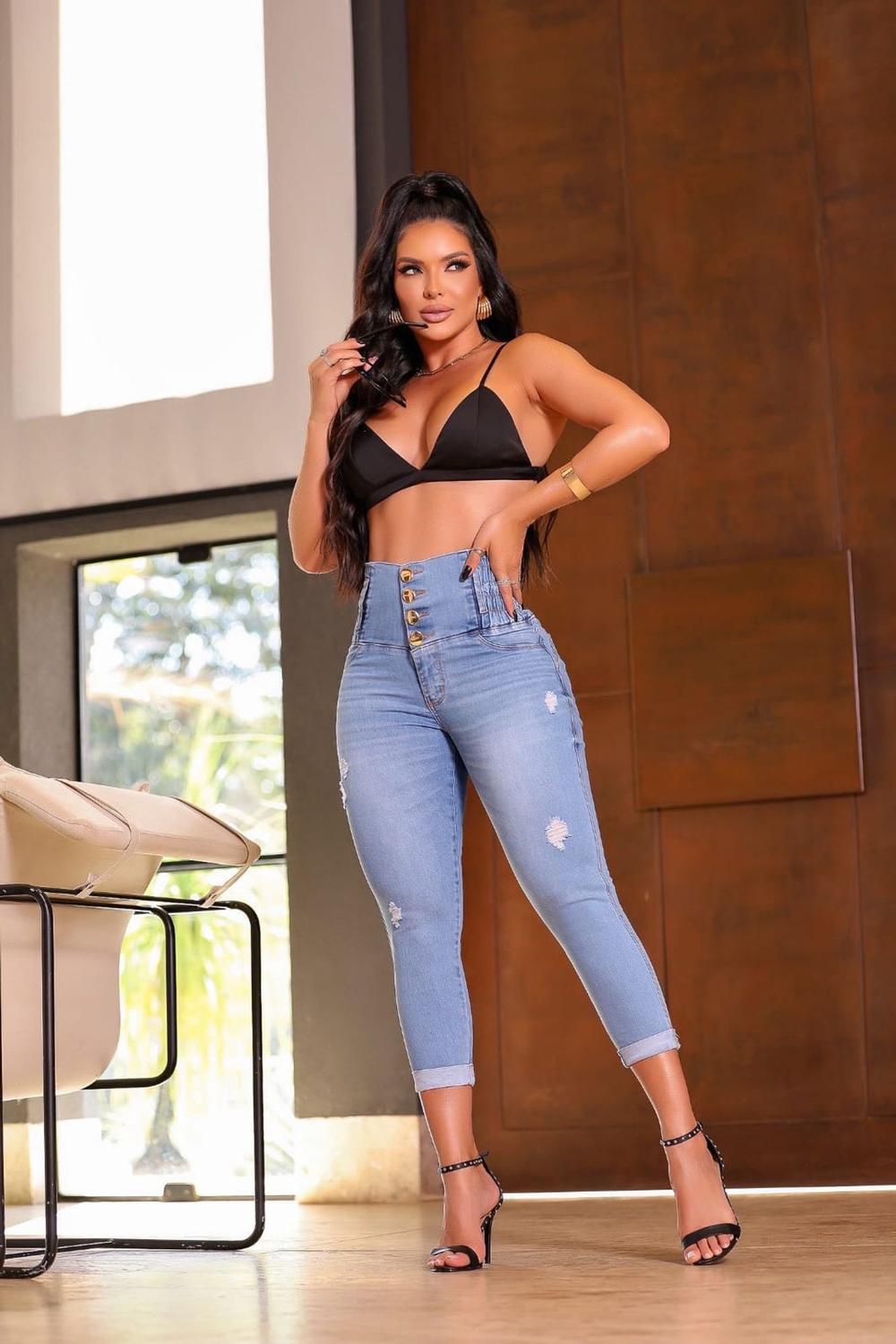 Calça Feminina Fotos De CalÇa Meia Canela Jeans Feminina CalÃ§a