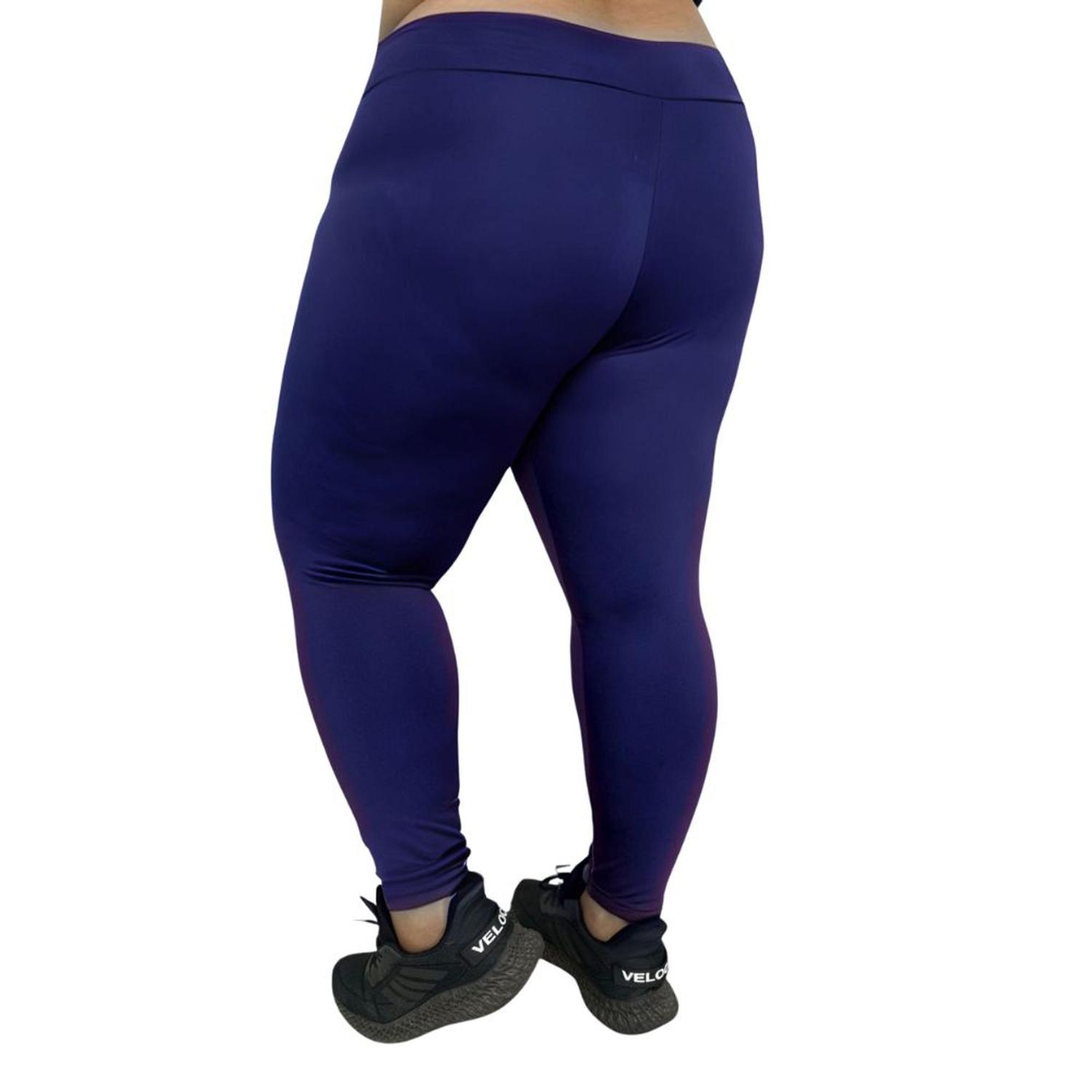 Calça Plus Size Legging Térmica Peluciada Inverno Leg Felpuda