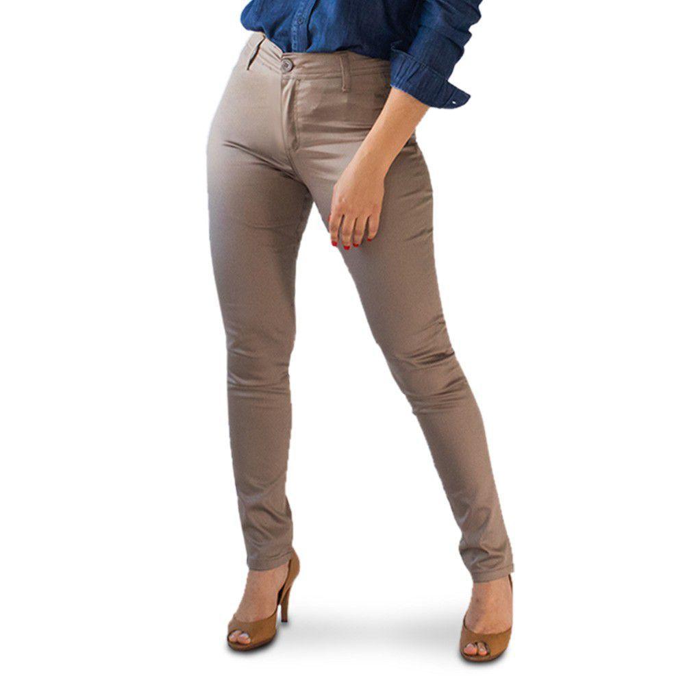 Calça alfaiataria feminina skinny Clearance