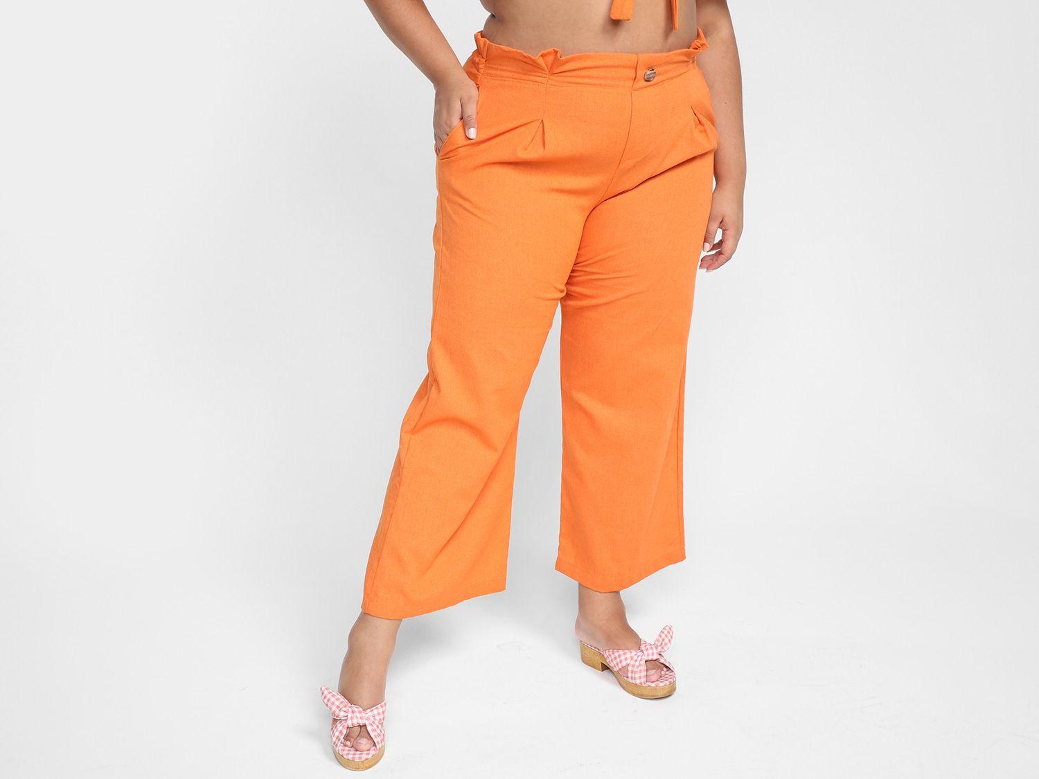 Calça Vista Magalu Wide Leg Manihi Cintura Elástica - Cintura Elástica