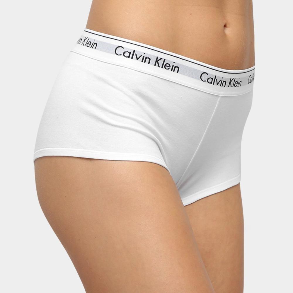 Calcinha Tanga Modern Cotton Calvin Klein Underwear BRANCA - Calvin Klein