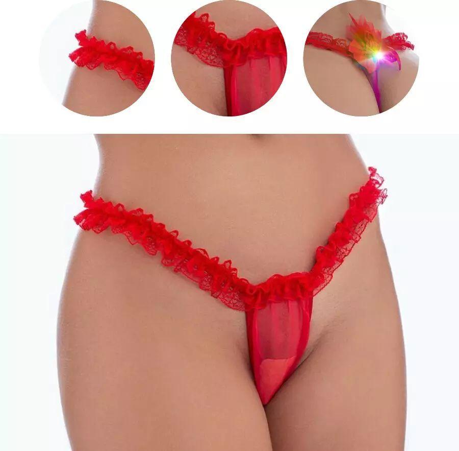 Calcinha com pisca - Comprar em Afrodite Intimates