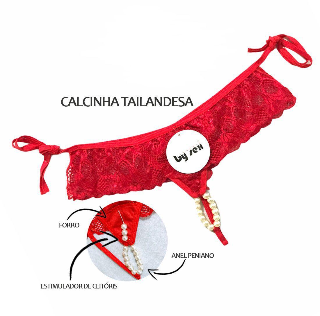 Calcinha Tailandesa Lingeriesex Com Pérolas Eroticas Luxo - By Sex Lingerie  - Calcinha - Magazine Luiza