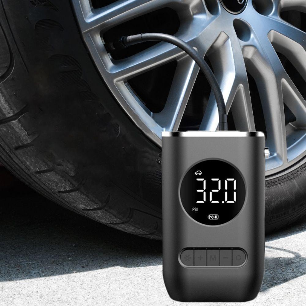 Calibrador Compressor Digital Portátil Pneu Carro Bike S/Fio – Utimix