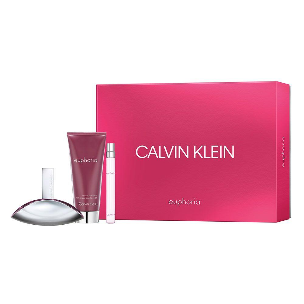 Calvin Klein Euphoria Kit Perfume Feminino EDP + Miniatura + Loção Corporal  - Kit de Perfume - Magazine Luiza