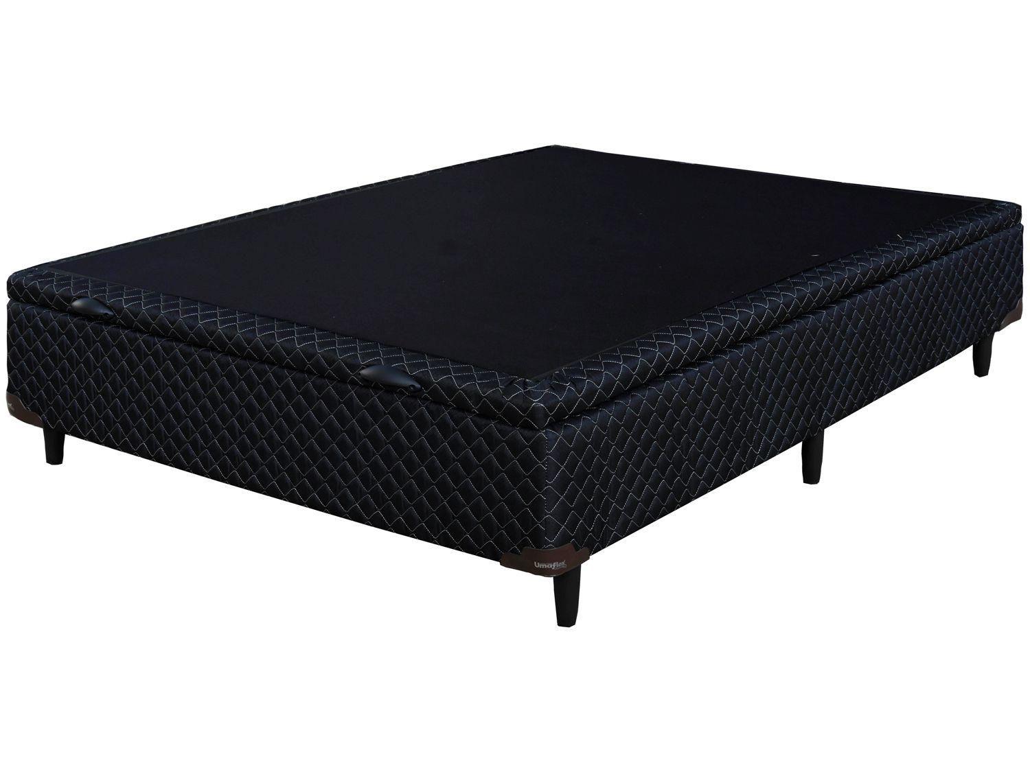 Cama Box Casal com Baú (Box + Colchão) Plumatex