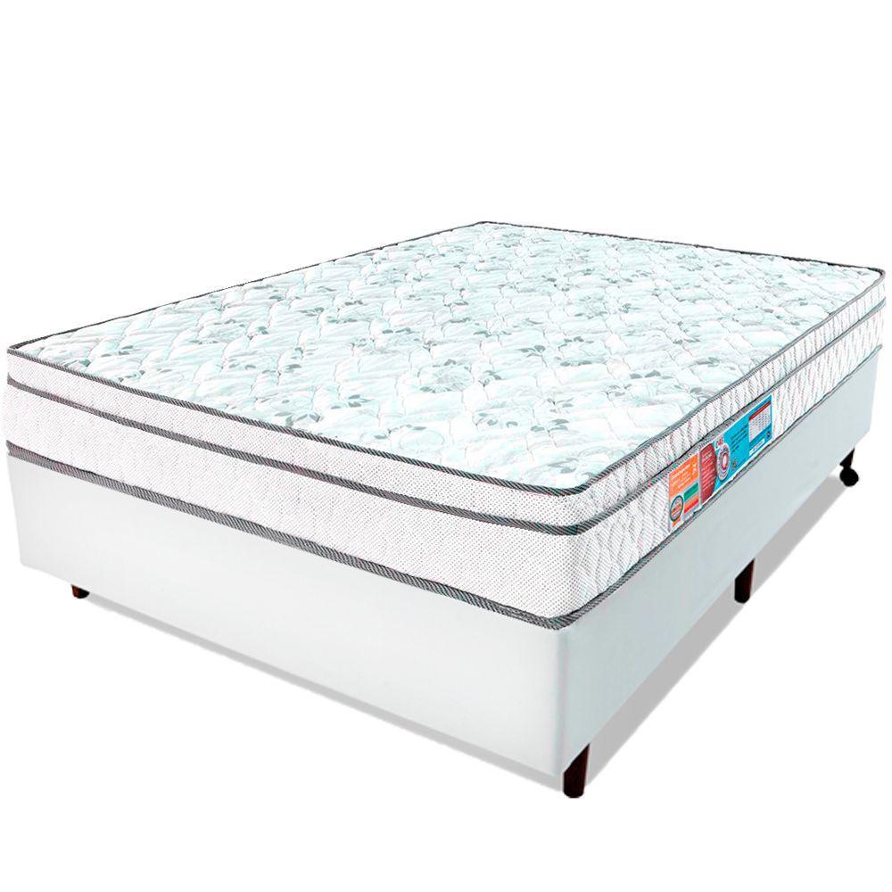 Cama Box Casal Com Colchão D45 De Espuma Ortopédico Firme Bf Colchões  138x188x58cm - Cama Box Casal - Magazine Luiza