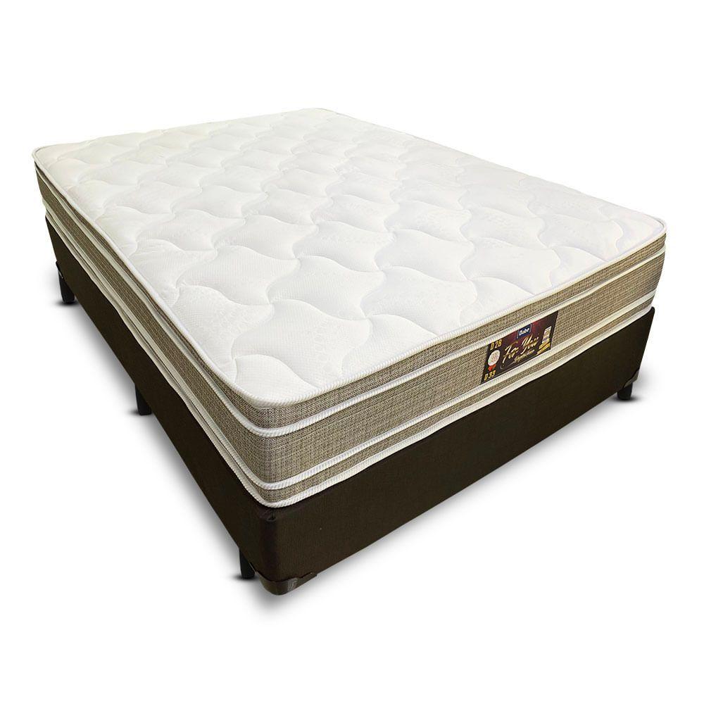 Cama Box Casal com Colchão Dabe For You Double Side D28 e D33 CASAL PADRÃO  - Espuma - 138X188 - Cama Box Super King - Magazine Luiza
