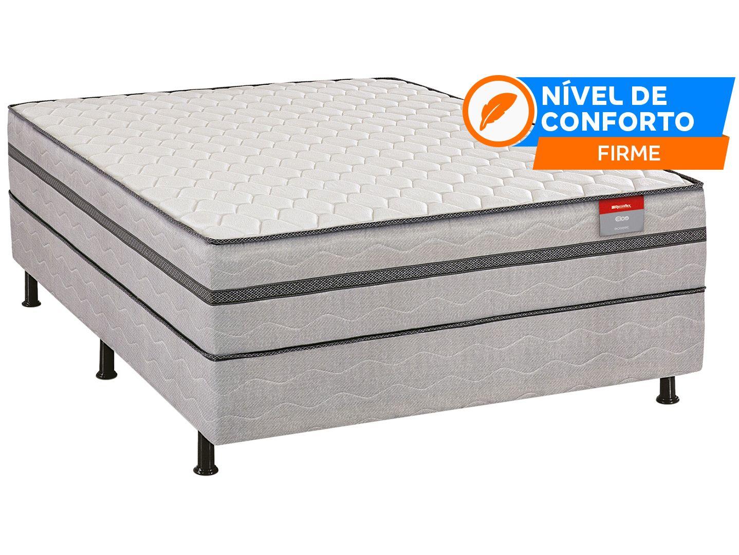 Cama Box Casal Reconflex Espuma