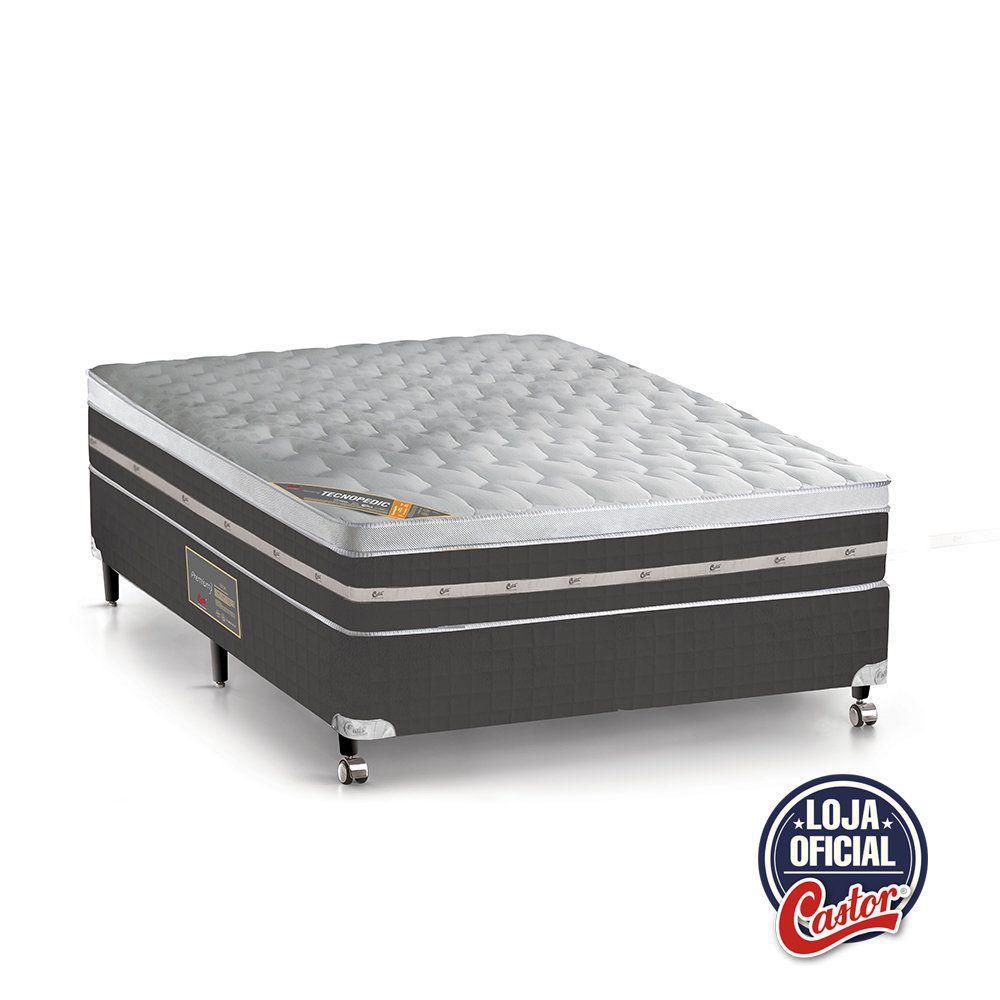 colchao castor lausane - Colchões Castor Casal, Queen e King
