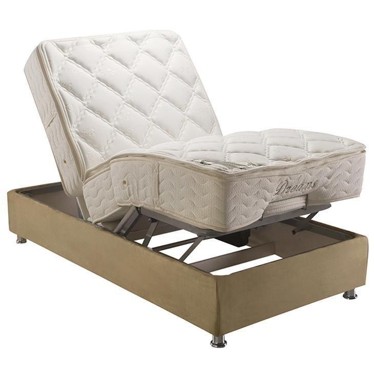 Cama Box Herval Solteiro Motorizada com Massageador Dreams, Molas  Ensacadas, 63 x 101 x 203 cm - Cama Box Super King - Magazine Luiza