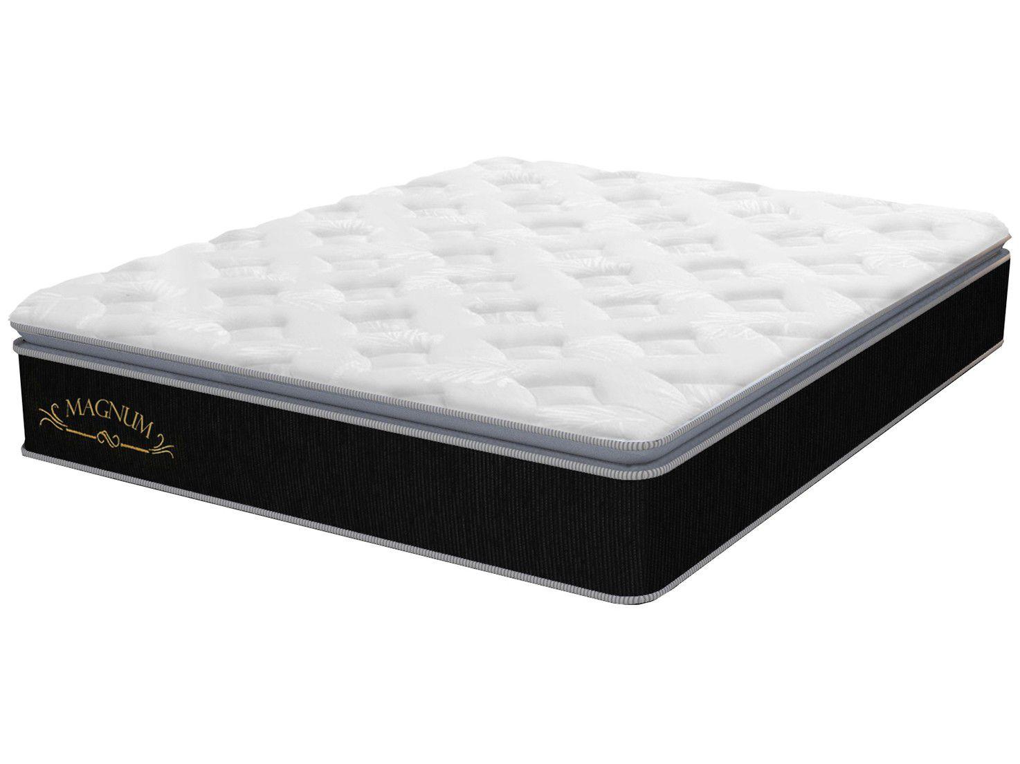 Imagem de Cama Box Queen Size (Box + Colchão) Plumatex Molas