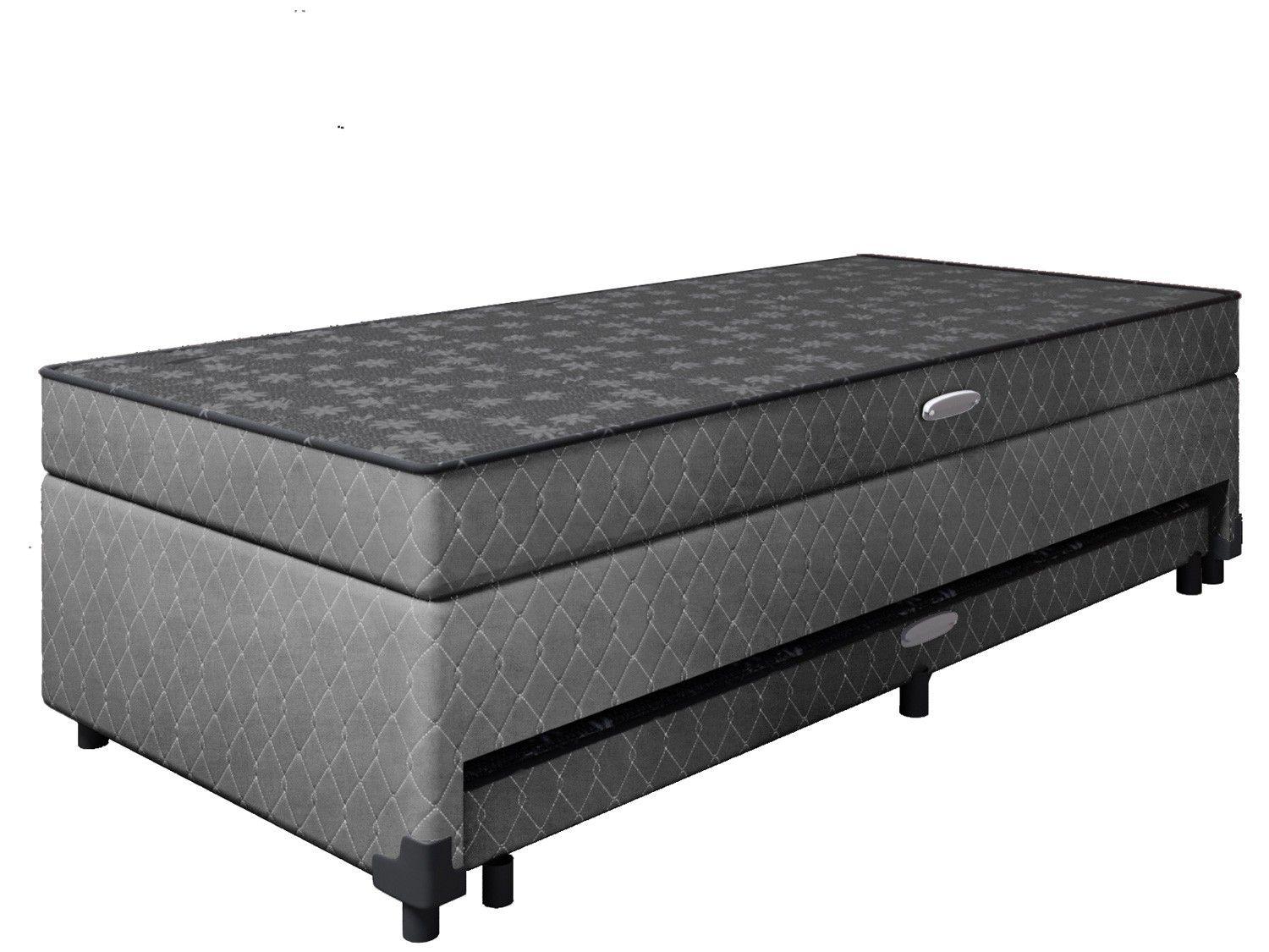 Cama Box Solteiro LightSpuma com Baú