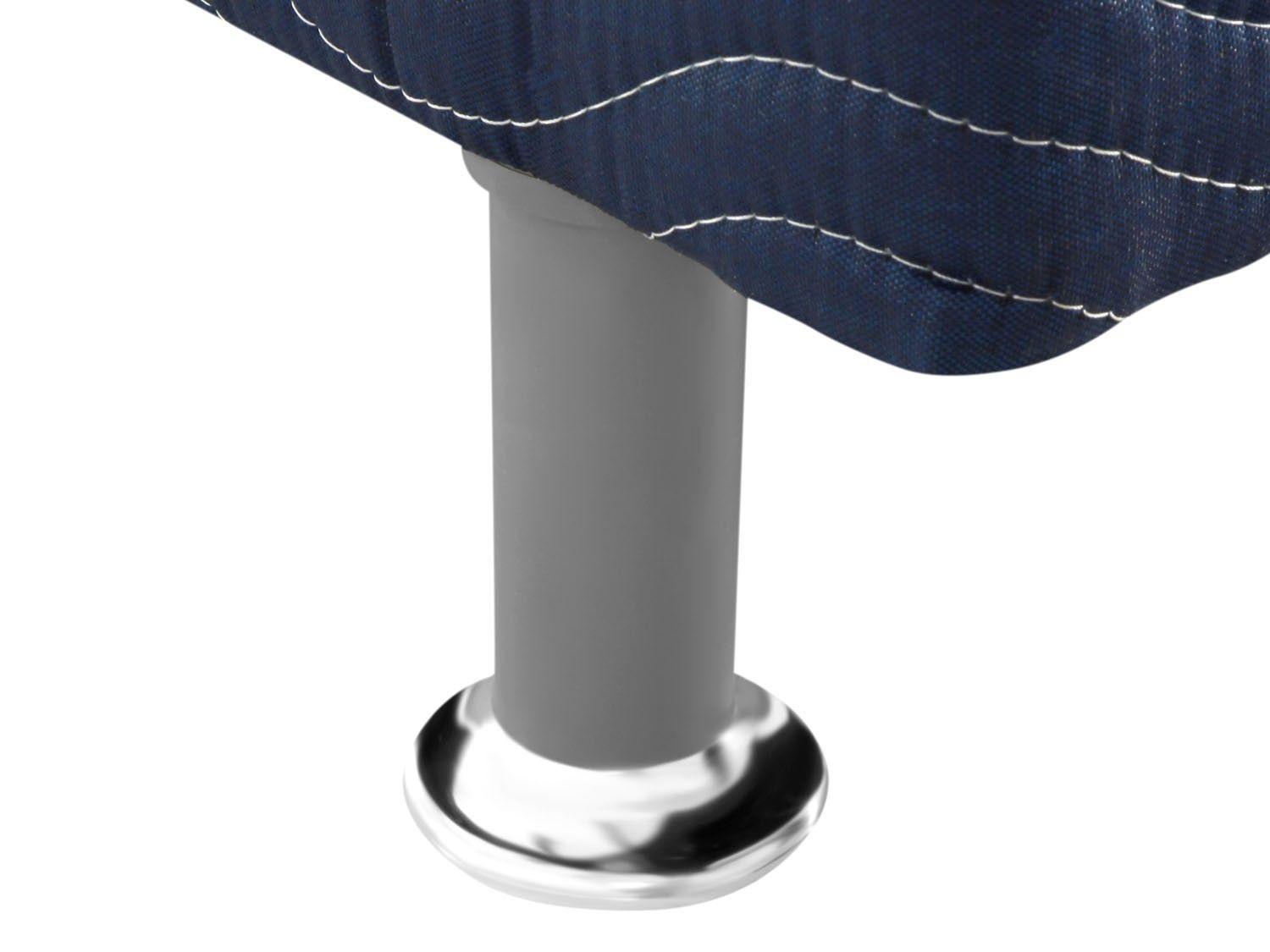 Cama Box Solteiro Ortobom Conjugado 43cm de Altura Physical Blue